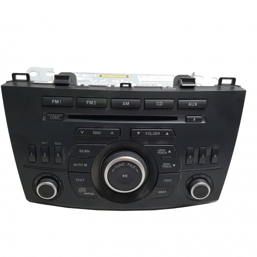 Магнитофон/ мультимедиа система fm/cd/mp3/aux Mazda 3 '09-'13 контрактная