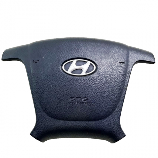 Подушка безопасности в руль Hyundai Santa Fe '06-'12 Контрактный 569002B010WK