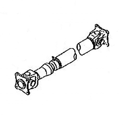 Карданный вал Mazda Bongo Wagon '89-'99 (FE, RF, RF-T) MT 4WD задний контрактный