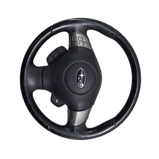 Руль Subaru Legacy '03-'09 Airbag (3 луча, кнопки аудио si-drive, МОМО) Контрактный