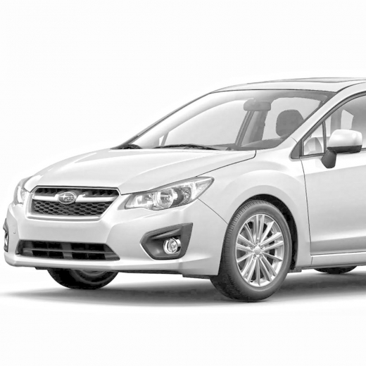 Бампер передний Subaru Impreza '11-'15 контрактный Sedan, Wagon