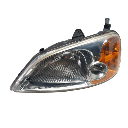 Фара Honda Civic '00-'03 левая желтый повторитель (08-82) контрактная