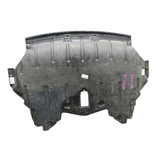 Защита двигателя BMW X5 '07-'13 цельная нижняя пластик, под бампер контрактная