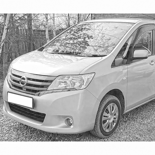 Бампер передний Nissan Serena '10-'12 контрактный