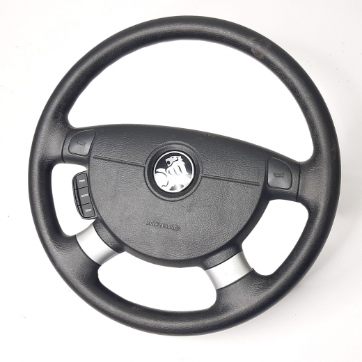 Руль Chevrolet Aveo '05-'11 Airbag (4 луча, кнопки) Контрактный