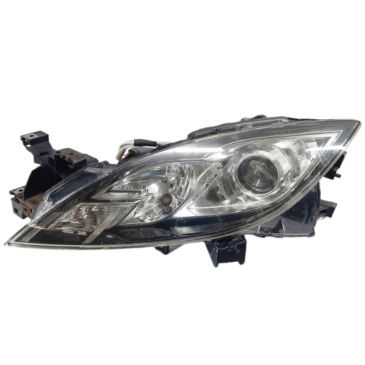 Фара Mazda 6 '07-'10/ Atenza '08-'10 левая ксенон хром (100-41054) контрактная