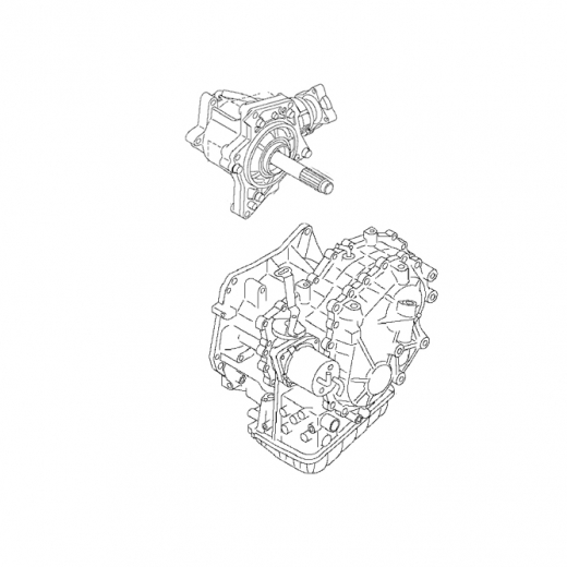 Bариатор (CVT) RE0F10A для Nissan Murano '08-'16 ДВС (QR25DE) контрактная ( 4WD)