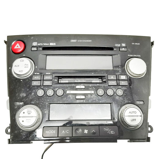 Магнитофон/ мультимедиа система kenwood gx-206jef2 fm/ cd/ aux/ mp3/ климат Subaru Legacy '03-'09 контрактная