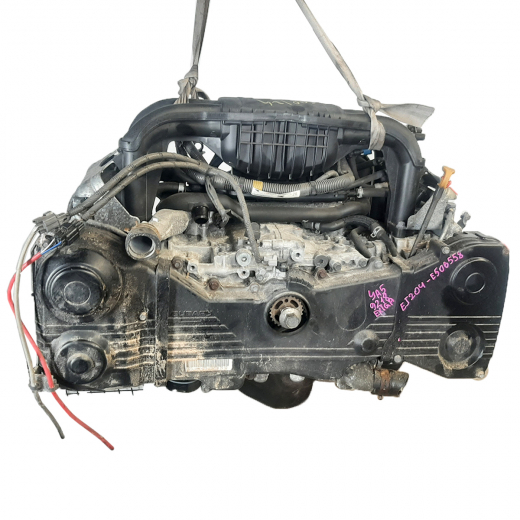Двигатель контрактный Subaru 2,0L EJ204 DOHC, VVT, EGR, продув катализатора