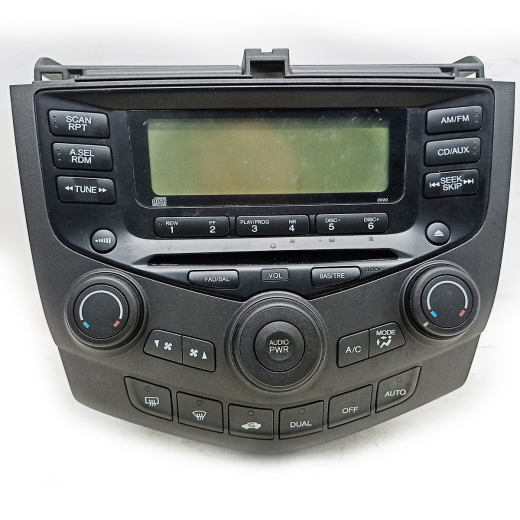 Магнитофон/ мультимедиа система fm/ cd/ aux/ климат Honda Accord '02-'05 контрактная
