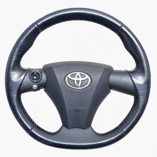 Руль Toyota IQ '08-'16 Airbag (3 луча, кожа) Контрактный