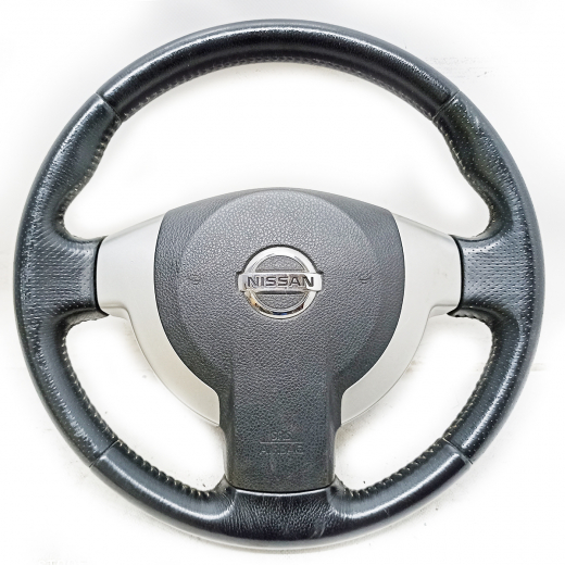 Руль Nissan X-Trail '07-'15 Airbag (3 луча, кожа) Контрактный