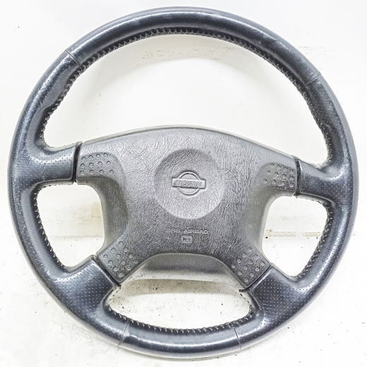 Руль Nissan Maxima/ Cefiro '94-'00 Airbag (4 луча, кожа) Контрактный