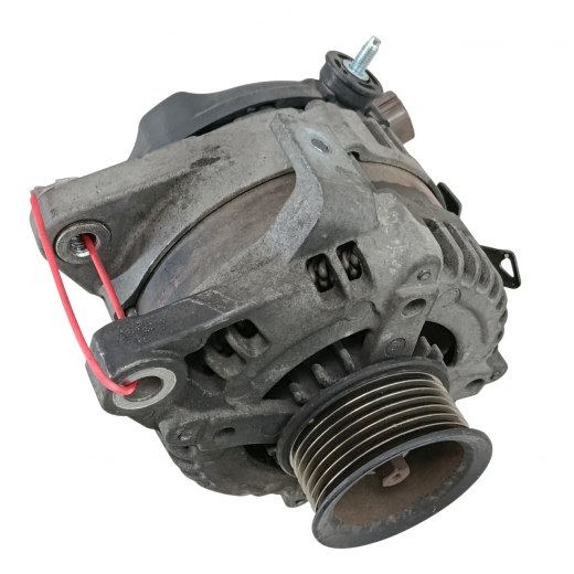 Генератор двигателя Toyota Rav4 '05-'16 (1AZ-FE) квадратный разъем, 4 конт., пластиковая крышка контрактный