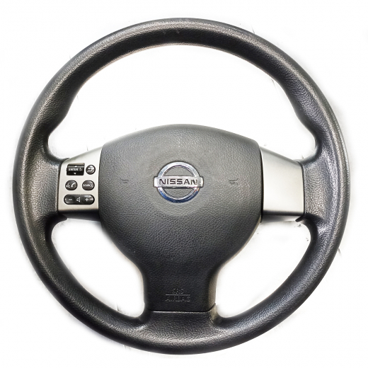 Руль Nissan Note '05-'12/ Tiida / Latio '04-'12 Airbag (3 луча, кнопки) Контрактный