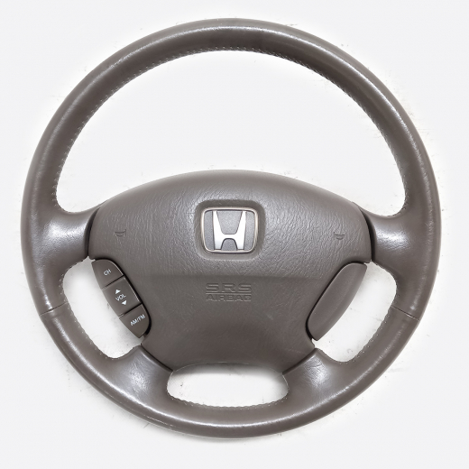 Руль Honda Odyssey '99-'03 Airbag (4 луча, кожа. кнопки) Контрактный