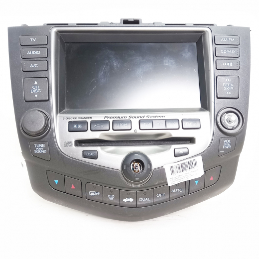 Магнитофон/ мультимедиа система fm/ cd/ dvd/ tv/ navi/ климат Honda Accord '02-'08 контрактная
