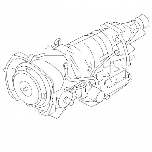 АКПП TG5D7CVDBA для Subaru Legacy '03-'09 ДВС (EZ30D) контрактная (5 ступ. 4WD)