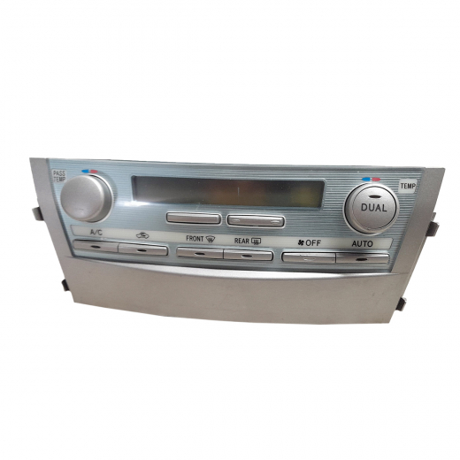 Блок управления печкой Toyota Camry '10-'11 (жк-дисплей) Контрактный 