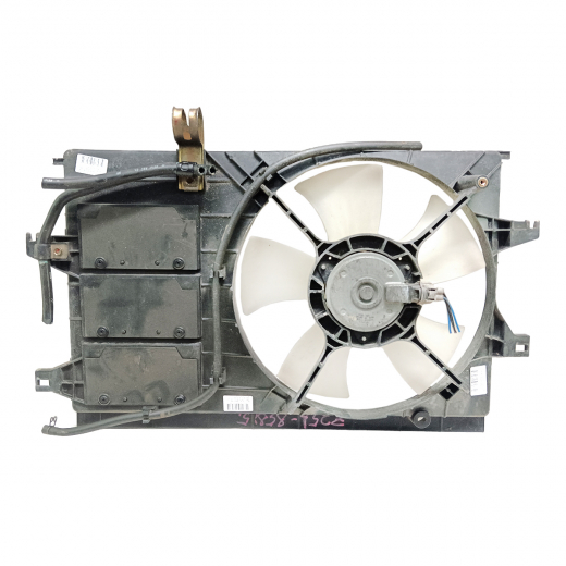 Вентилятор радиатора Mitsubishi Colt '02-'12 (4G19, 4G15 DOHC) цельный 1 вентилятор контрактный