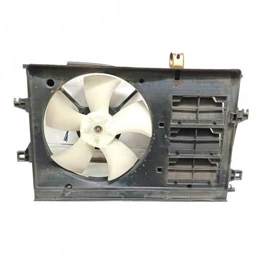 Вентилятор радиатора Mitsubishi Colt '02-'12 (4G19, 4G15 DOHC) цельный 1 вентилятор контрактный