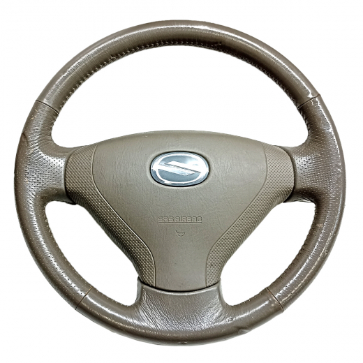 Руль Suzuki Escudo '97-'05/ Grand Escudo '00-'05/ Grand Vitara '98-'03 Airbag (3 луча, кожа) Контрактный
