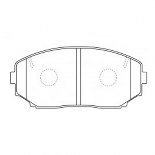 Колодки тормозные передние контрактные PN3813 дисковые