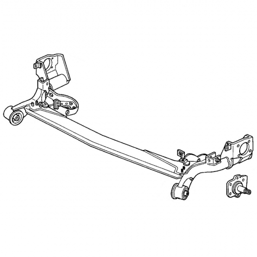 Балка колесная Honda Fit '01-'07/ Aria '01-'09/ Jazz '02-'08 2WD (ABS) Контрактный