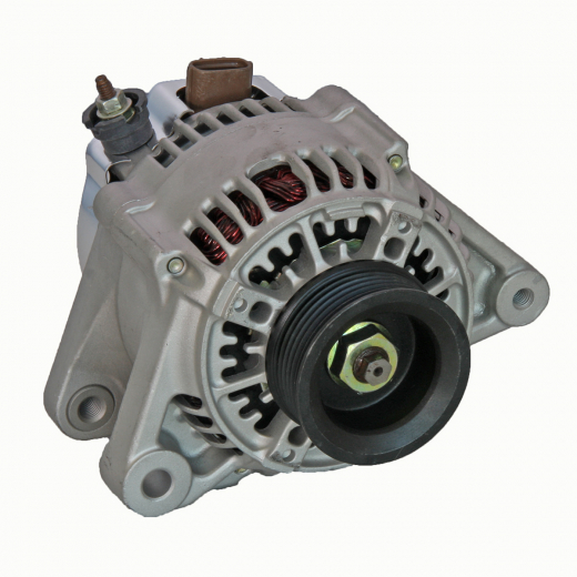 Генератор двигателя Lexus/ Toyota ES/ Windom '96-'03/ RX/ Harrier '97-'03/ Kluger/ Highlander/ Pronard '00-'03/ Estima '99-'03/ Alphard '02-'03/ Qualis '97-'02 Avalon '95-'04/ Camry '93-'03/ Gracia '96-'01 (1MZ-FE, 3MZ-FE, 2MZ-FE) овальный разъем, 3 конт. Китай