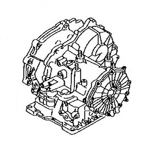 АКПП для Mazda Demio '99-'02 с ДВС (B3-E, B5-E) электронная, с приводом спидометра контрактная ( 4 ступ. 2WD)
