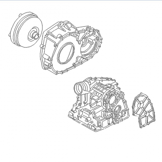 АКПП RL4F03A для Nissan Wingroad/ AD '90-'99/ Sunny '90-'94/ Pulsar '90-'00/ Avenir '90-'98 с ДВС (CD20, CD17) контрактная ( 4 ступ. 2WD)