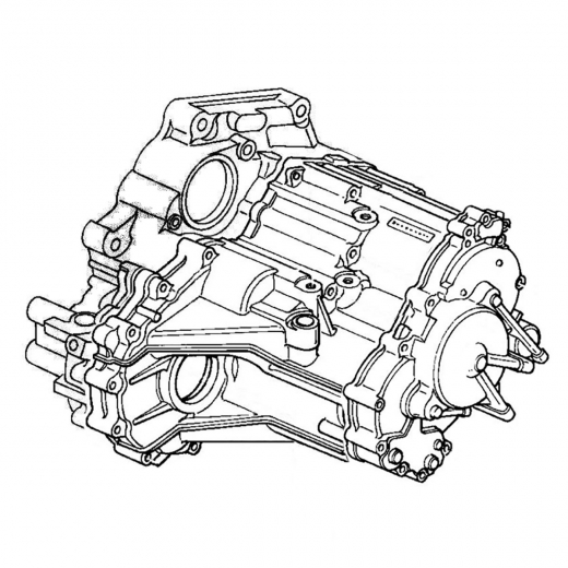 АКПП M24A (S24A) для Honda Civic '91-'96/ Domani '92-'96 с ДВС (D15B, B16A, ZC) контрактная ( 4 ступ. 2WD)