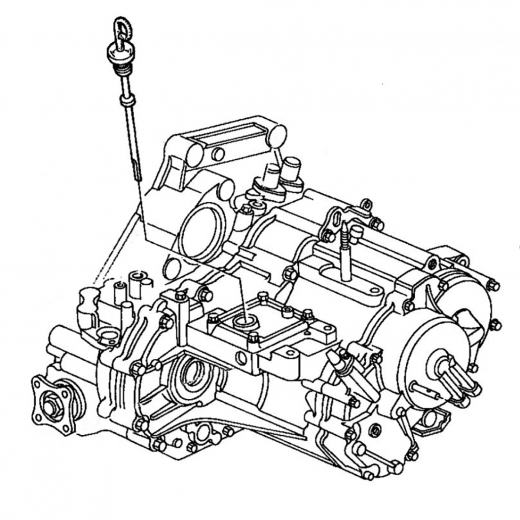 АКПП M4SA для Honda Civic '95-'01/ Domani '97-'01/ Partner '96-'06/ Isuzu Gemini '97-'00 с ДВС (D16A) контрактная ( 4 ступ. 4WD)