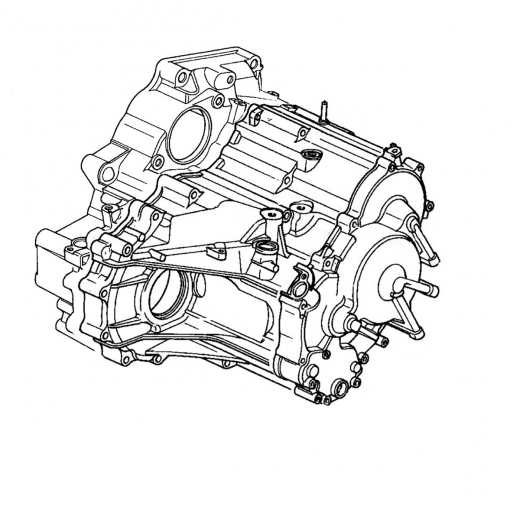 АКПП SLXA для Honda Civic '00-'05 с ДВС (D15B) контрактная ( 4 ступ. 2WD)