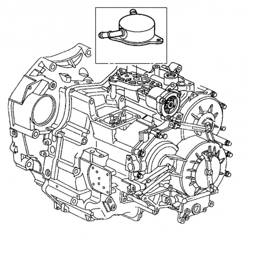 АКПП MRDA для Honda Inspire '03-'07/ Elysion '04-'13 ДВС (J30A i-VTEC) контрактная (5 ступ. 2WD)