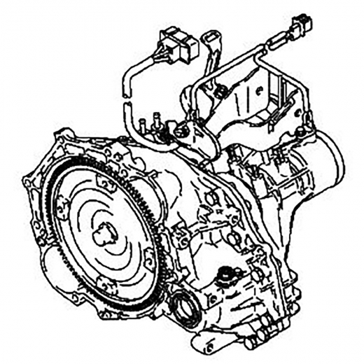 АКПП F4A222MPF4 для Mitsubishi Chariot '91-'97 с ДВС (4G63) контрактная ( 4 ступ. 2WD)