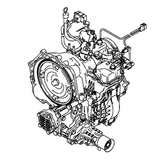 АКПП W4A321FPF3 для Mitsubishi Chariot/ RVR '92-'97 с ДВС (4D68-T) контрактная ( 4 ступ. 4WD)