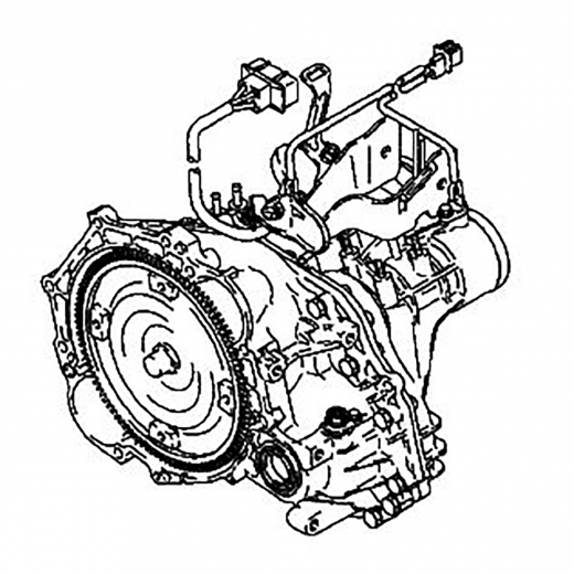 АКПП F4A222UNF для Mitsubishi Diamante '90-'97 с ДВС (6A12) контрактная ( 4 ступ. 2WD)
