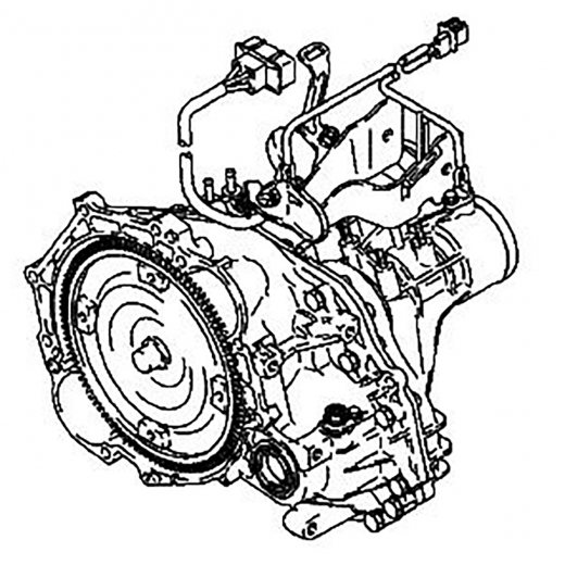 АКПП F4A222MPFA для Mitsubishi Galant '92-'96 с ДВС (4G93) контрактная ( 4 ступ. 2WD)