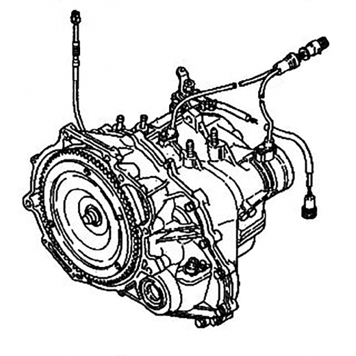 АКПП F4A222MRF1 для Mitsubishi Libero '92-'02 с ДВС (4G92) контрактная ( 4 ступ. 2WD)