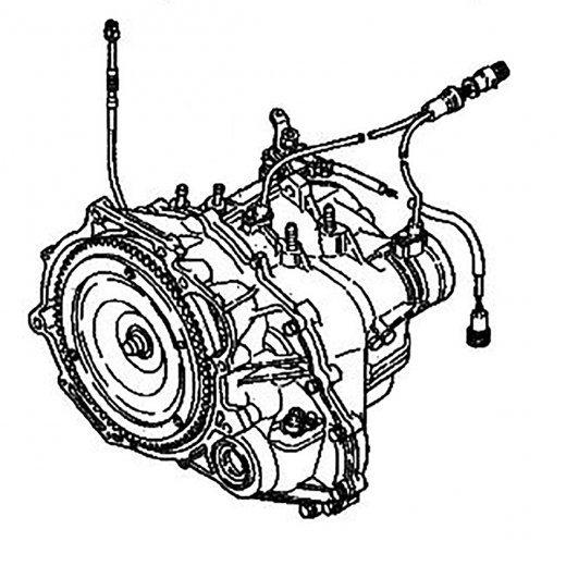 АКПП F4A222MRF4 для Mitsubishi Libero '92-'02 с ДВС (4D68-T) контрактная ( 4 ступ. 2WD)