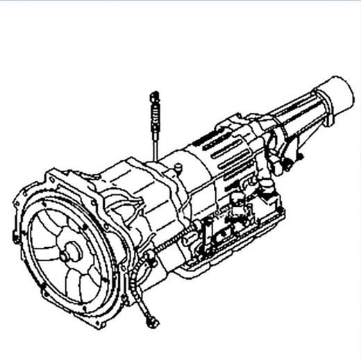 АКПП 03-72LE для Mitsubishi Pajero IO '98-'07 с ДВС (4G93 GDI) контрактная ( 4 ступ. 2WD)