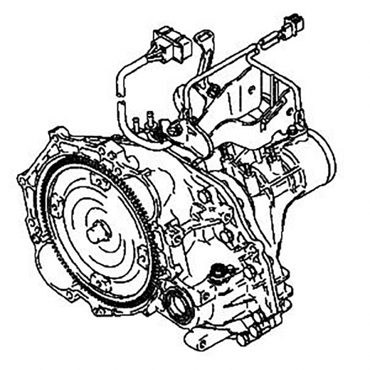 АКПП F4A222MPF3 для Mitsubishi RVR '91-'97 с ДВС (4G93) контрактная ( 4 ступ. 2WD)