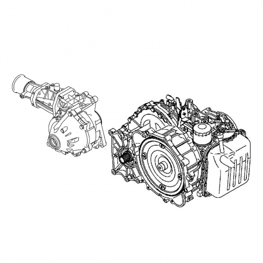 АКПП W4A421NZD3 для Mitsubishi Airtrek '01-'04 с ДВС (4G64 GDI) контрактная ( 4 ступ. 4WD)