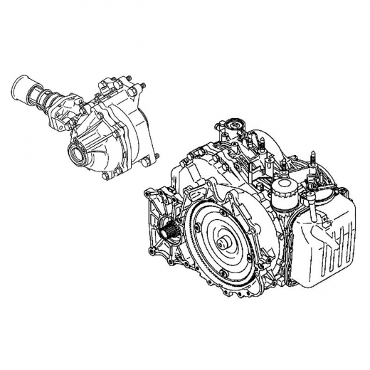 АКПП W5A512EZB для Mitsubishi Diamante '97-'02 с ДВС (6G72 GDI) контрактная ( 5 ступ. 4WD)