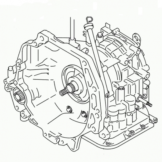 АКПП для Suzuki Chevrolet Cruze '01-'03/ Swift '01-'03 ДВС (M13A, M15A) селектор сбоку контрактная (4 ступ. 4WD) 