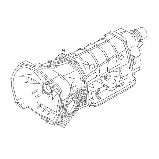 АКПП TZ102ZT5AA для Subaru Impreza '92-'02 с ДВС (EJ15) контрактная ( 4 ступ. 4WD)