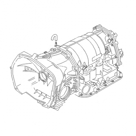 АКПП TA1B8EQ1AA для Subaru Impreza '07-'14 с ДВС (EL15) контрактная ( 4 ступ. 2WD)