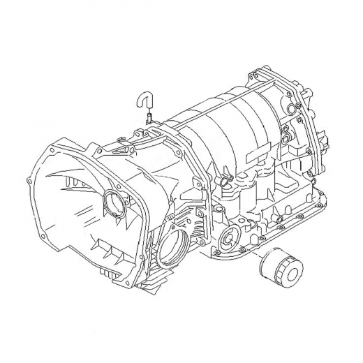 АКПП TA1B4AU5AA для Subaru Impreza '00-'07 с ДВС (EJ15) контрактная ( 4 ступ. 2WD)