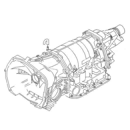 АКПП TZ1B8LB4AA для Subaru Forester '07-'13/ Impreza '07-'14 с ДВС (EJ20) контрактная ( 4 ступ. 4WD)